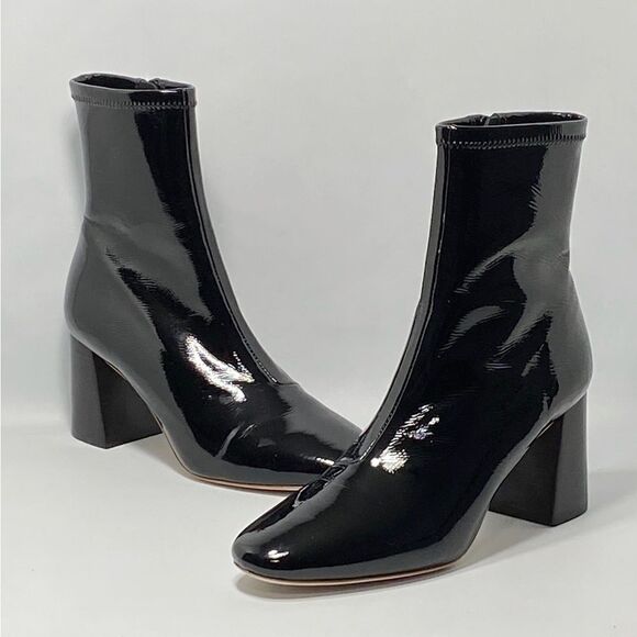 Loeffler Randall Elise Patent Leather Booties size 7 - Picture 6 of 12